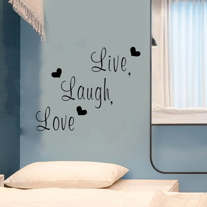 Hot-saling Love English Letter Proverbios Pegatinas De Pared Al Por Mayor display picture 2