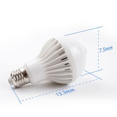 LED human sensor bulb, corridor passage light, infrared sensor light, 5W, 7W, 9W wholesale