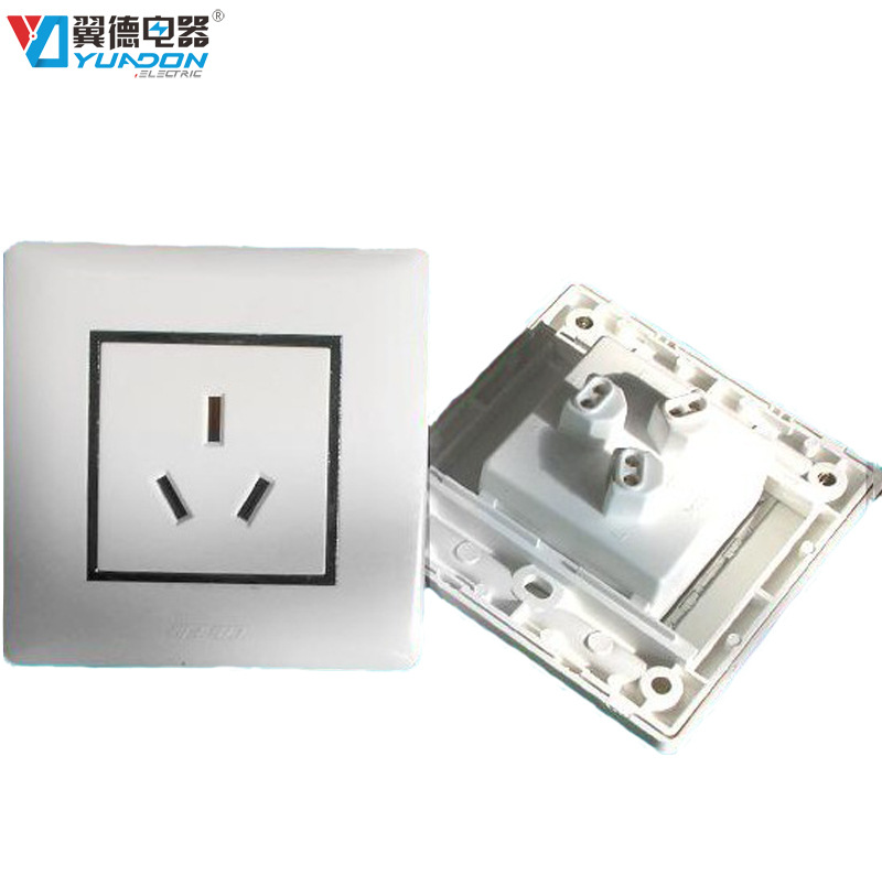 国标组装墙面插座 10A澳式装配墙面插座 国标电源插 澳标电源插