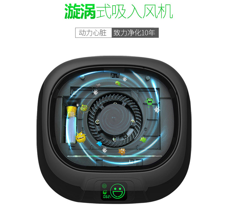 Car Air Purifier, Negative Ion Sterilization in the Car, Dust Removal, Odor Removal, Pm2.5 Sterilization, Car Odor Removal