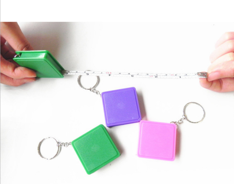 自动伸缩卷尺 礼品塑料尺子量衣尺/可爱迷你小软尺