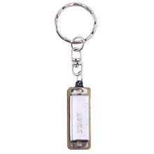 天鹅口琴项链 钥匙扣小口琴 4孔8音小口琴吹奏乐器