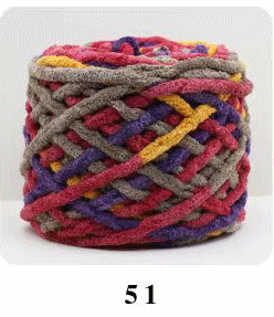 Tira de hielo hilo de una sola hebra de lana gruesa aguja de palo de tejer manta zapatillas hilo bufanda sombrero bufanda hilo de algodón fábrica al por mayor