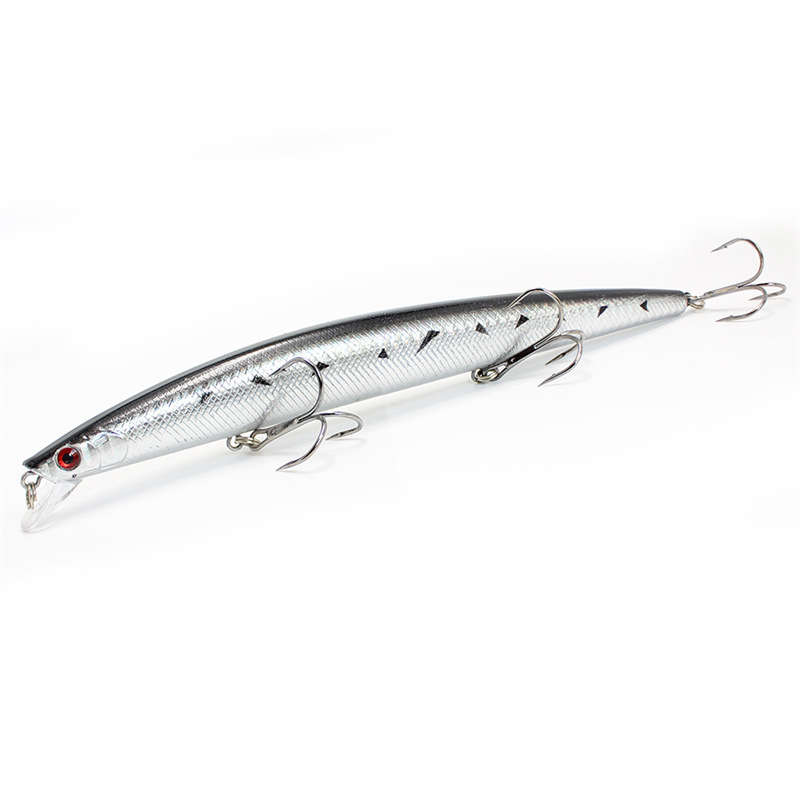 Sinking Minnow Fishing Lures 180mm23.5g Hard Plastic Baits Fresh Water Bass Swimbait Tackle Gear