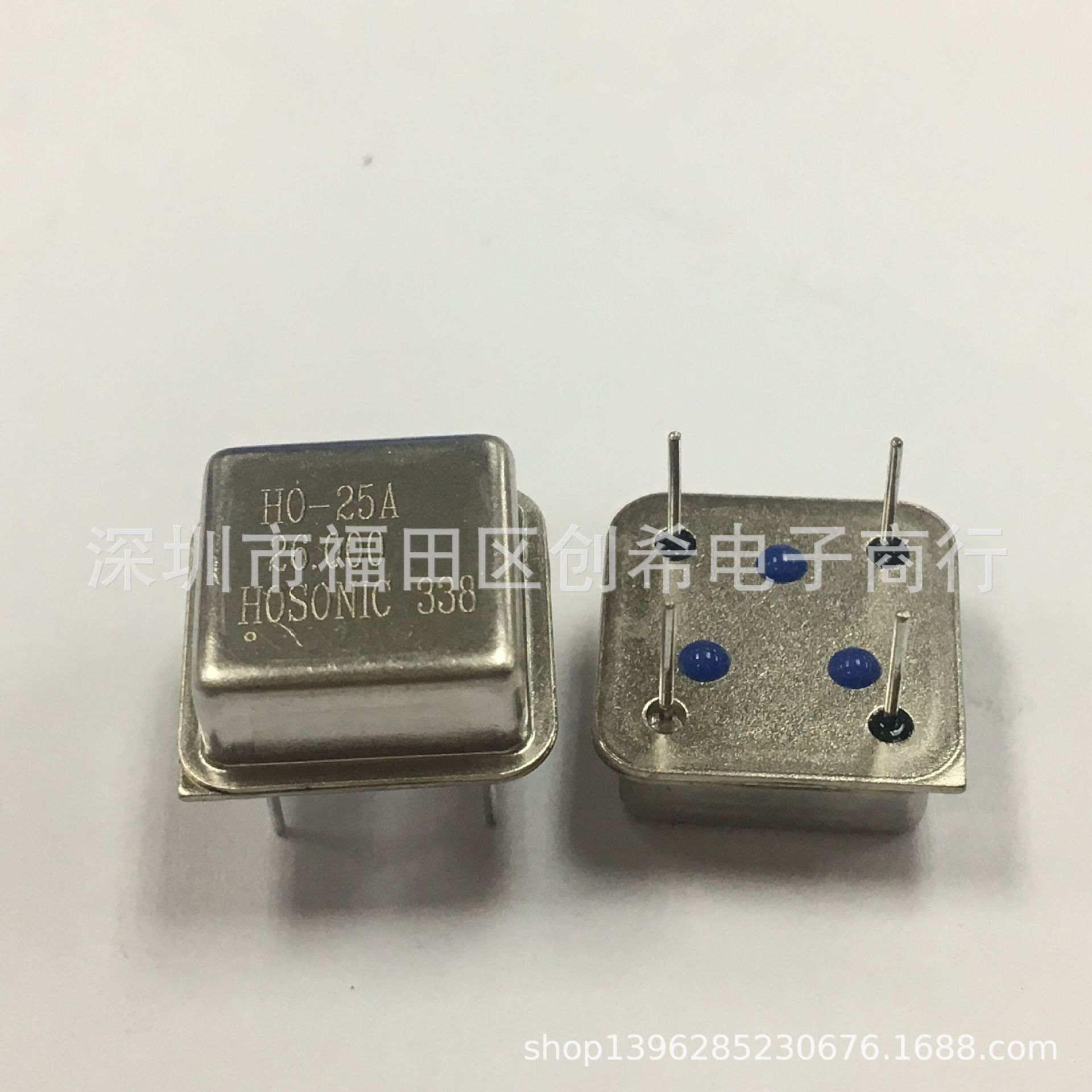 直插有源晶振 26.000MHZ  正方形 26M  钟振 半尺寸  振荡器26MHZ