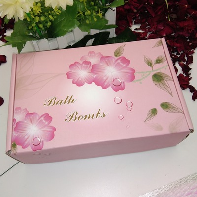 100克浴盐球单个包装盒|ms