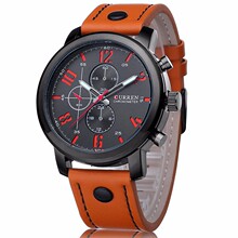 ��ó����CURREN 8192��ʿ��������ʯӢ�ֱ� ��ˮƤ�����