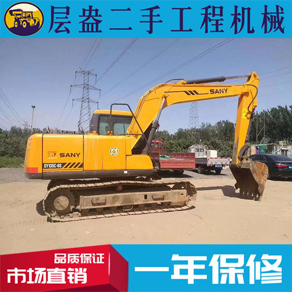 三一Sany SY135C挖掘机13吨 钩机挖机二手挖掘机