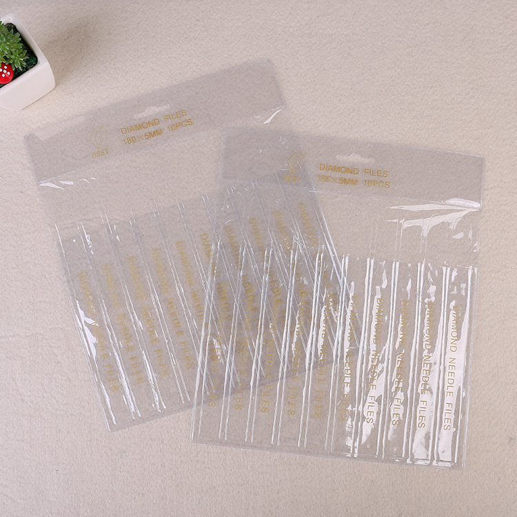 厂家笔类销售包装袋 透明塑料可logo 简约彩笔包装袋