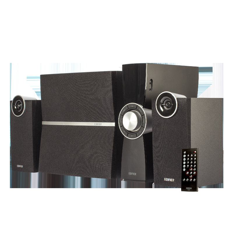 Edifier/漫步者 C2XB无线蓝牙音箱台式电脑插卡U盘音响2.1低音炮|ms