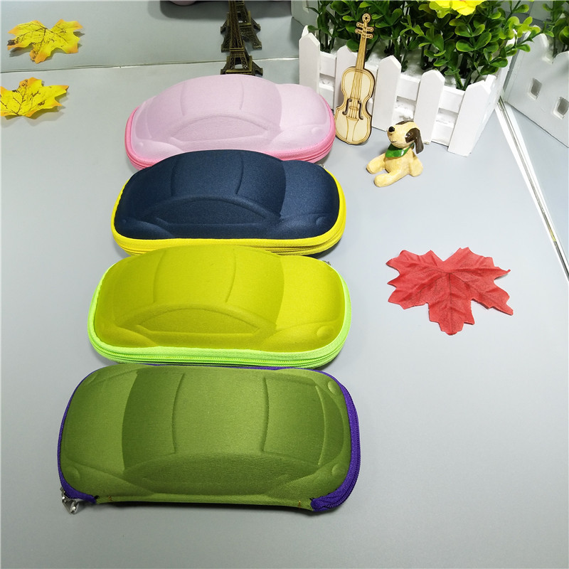 儿童眼镜盒EVA抗压拉链墨镜太阳镜包装|ms