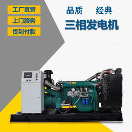 200KW柴油发电机组 潍坊斯太尔6126三相380V 大型发电机 全自动