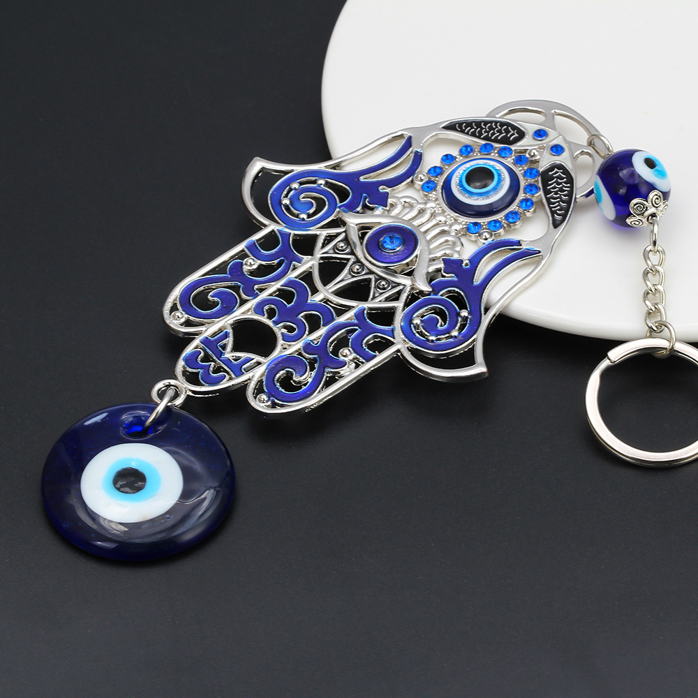 Fashion Eye Alloy Plating Rhinestones Pendant 1 Piece display picture 9