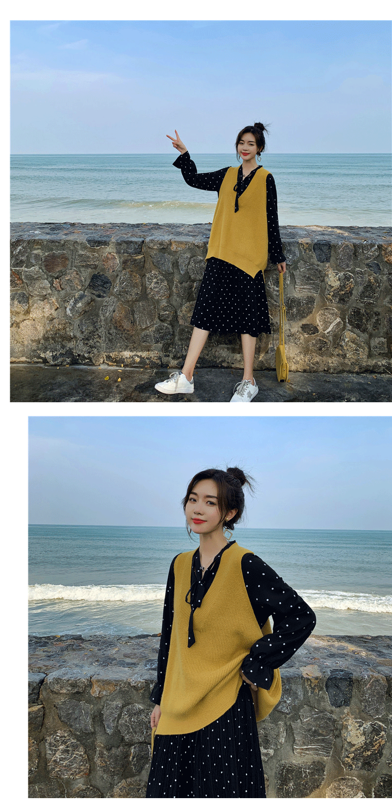 Gilet femme HUADA en Tricot - Ref 3316529 Image 13