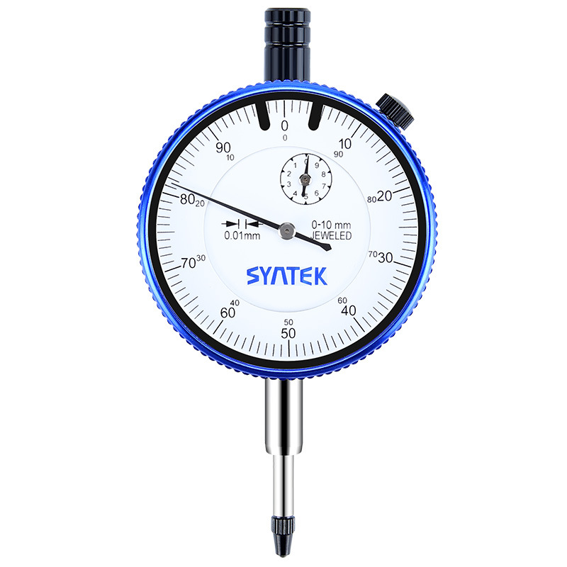 指针式百分表千分指示表高精度0.01mm一套校表头测头0-10mm