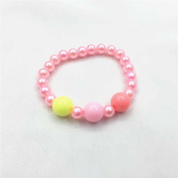 Fashion Colorful Pearl Beaded Girl's Bracelets 1 Piece display picture 7