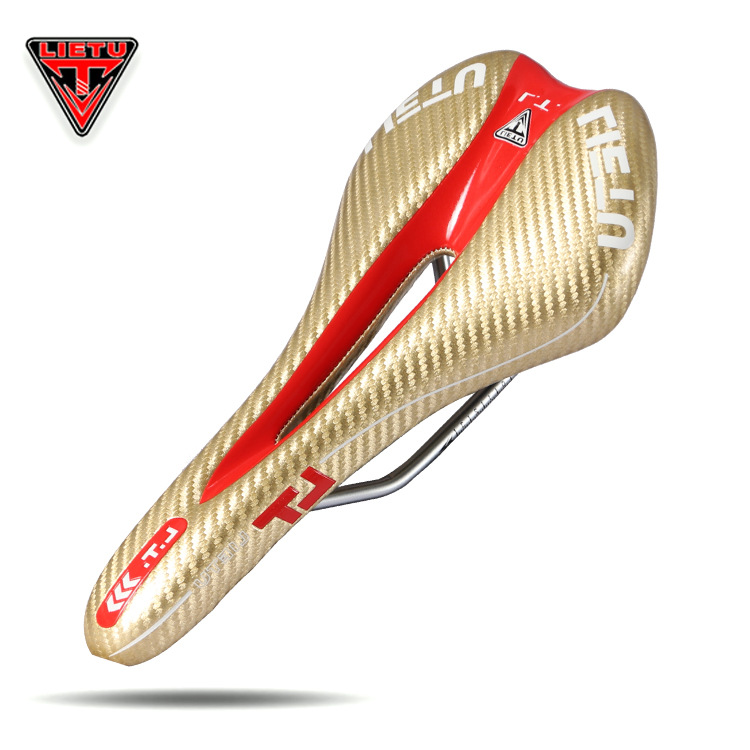 厂家直供猎途户外山地车自行车坐垫鞍座炭纤维山地车坐垫舒适软套