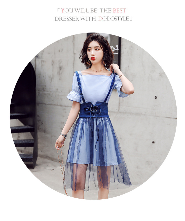 Costume femme MARQUE INDéPENDANTE en Coton denim mesh - Ref 3335555 Image 27