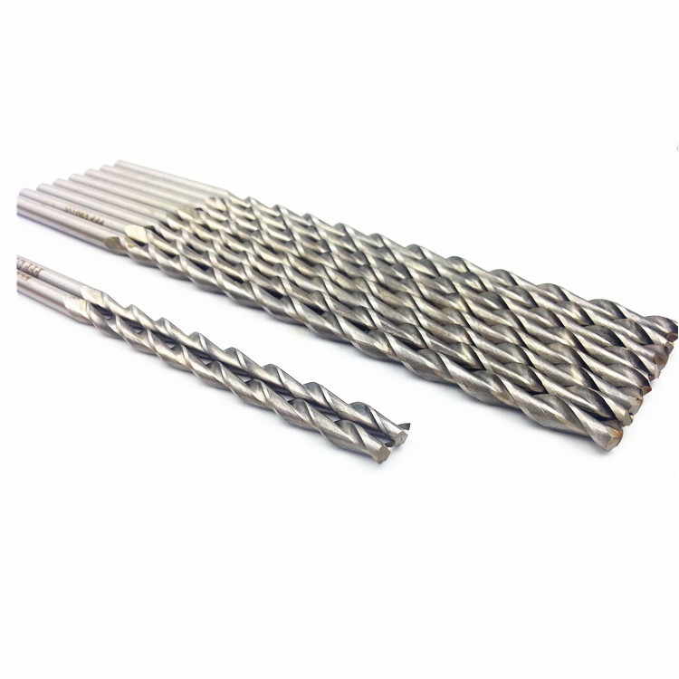 优质全磨深孔钻 高速钢加长钻头 HSS运水钻咀 特长钻孔12*150~550