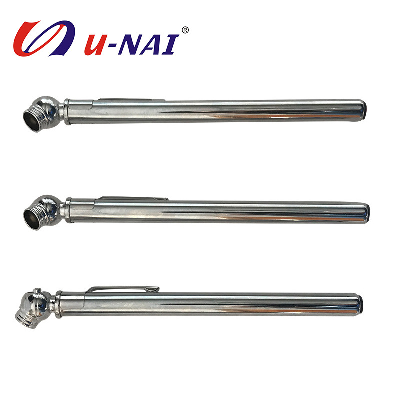 厂家直供轮胎测量气动工具 铝合金胎压计 易操作轮胎胎压计精准