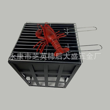 篝火晚会火盆户外取暖盆烤火派对烧烤大型花园聚会烧烤炉带烤网