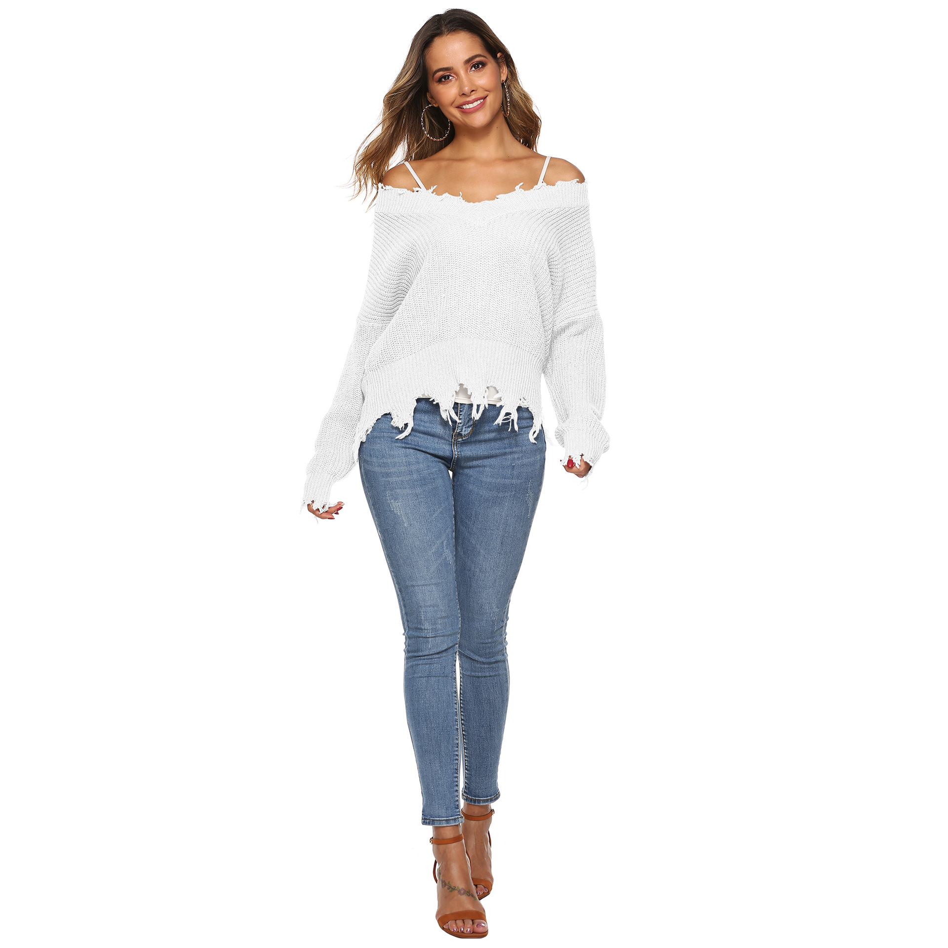 Pull femme en Fibre de polyester Polyester  - Ref 3414413 Image 103