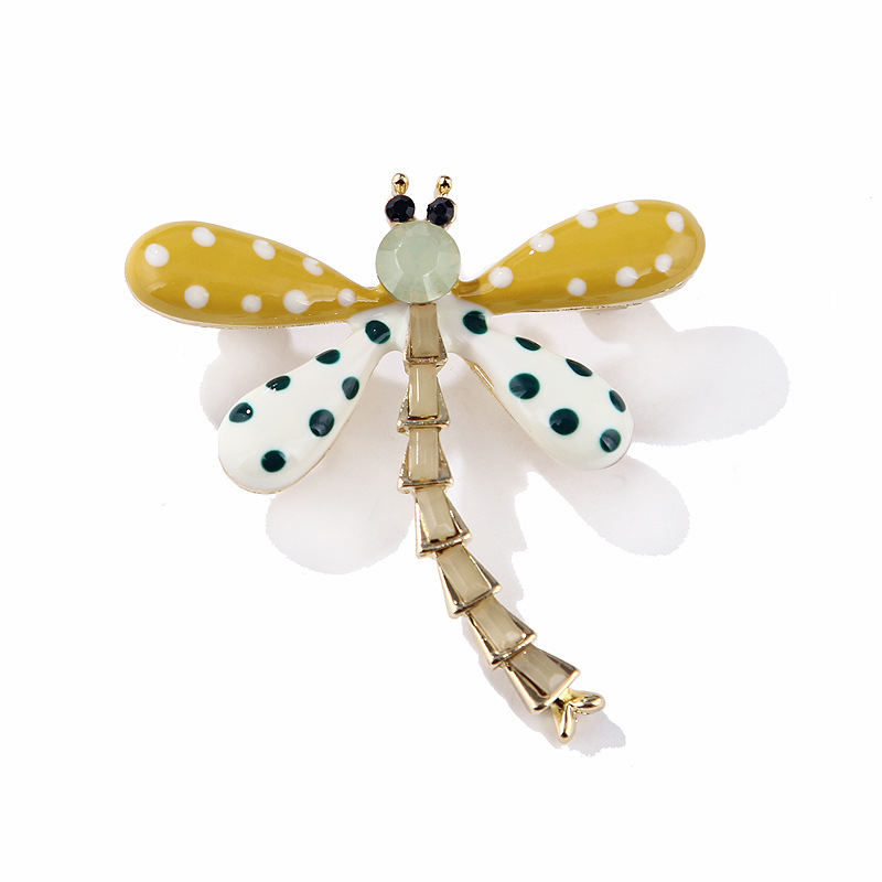 Fashion Dragonfly Alloy Inlay Rhinestones Unisex Brooches display picture 2