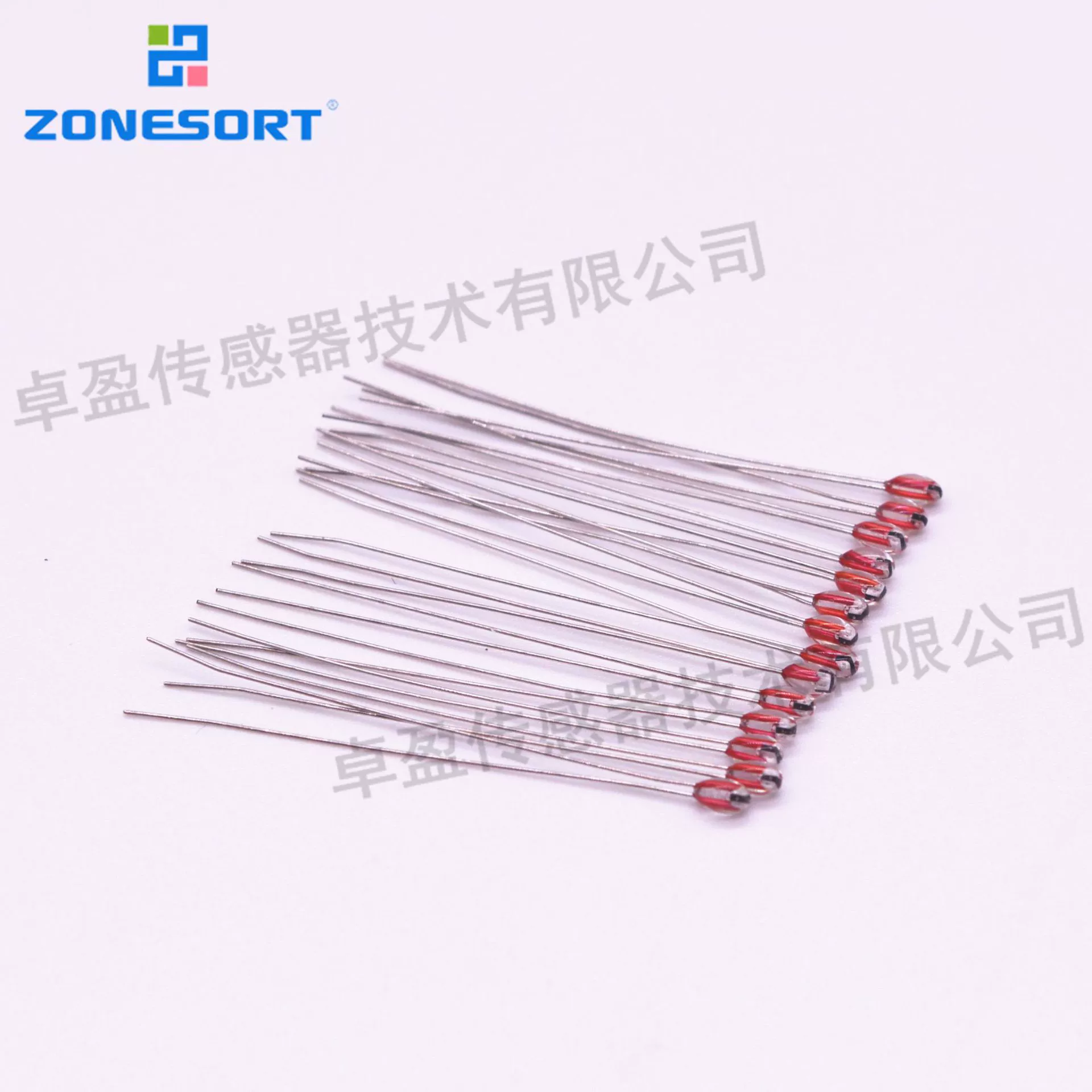 Датчик температуры для парового двигателя 100K 5% 3950 Высокоточный высокотемпературный стеклянный термистор NTC