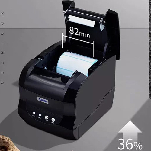 Xinye XP-365B 320B thermal barcode label printer sticker printer clothing hang tag supermarket 