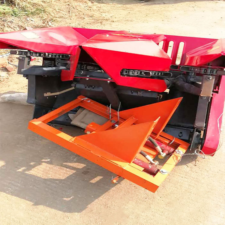 切刀/甩刀玉米收获割台2行玉米收获机白城拖拉机带割晒机收玉米秸
