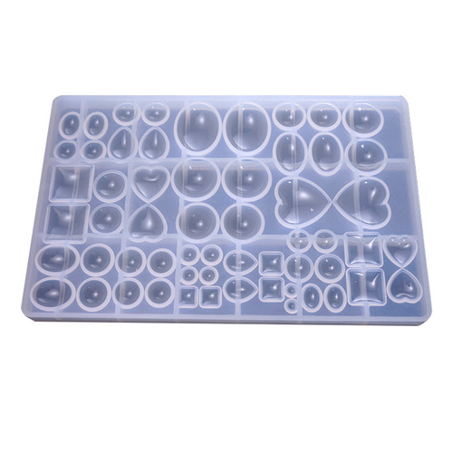 Poppy diy crystal glue patch mold time gem patch pendant silicone abrasive tool style and size