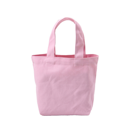 Z01 lunch bag small cloth bag solid color canvas bag lunch box bag cosmetic bag clutch bag storage women's wholesale small bag
