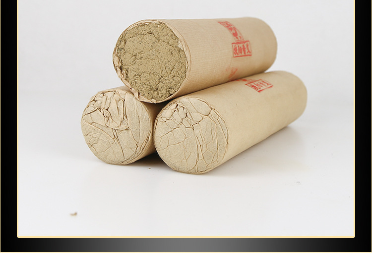 Pure Moxa Stick Ai Tiao 5cm x 20cm Professional Suspended Moxibustion Roll for Wellness and Massage in use