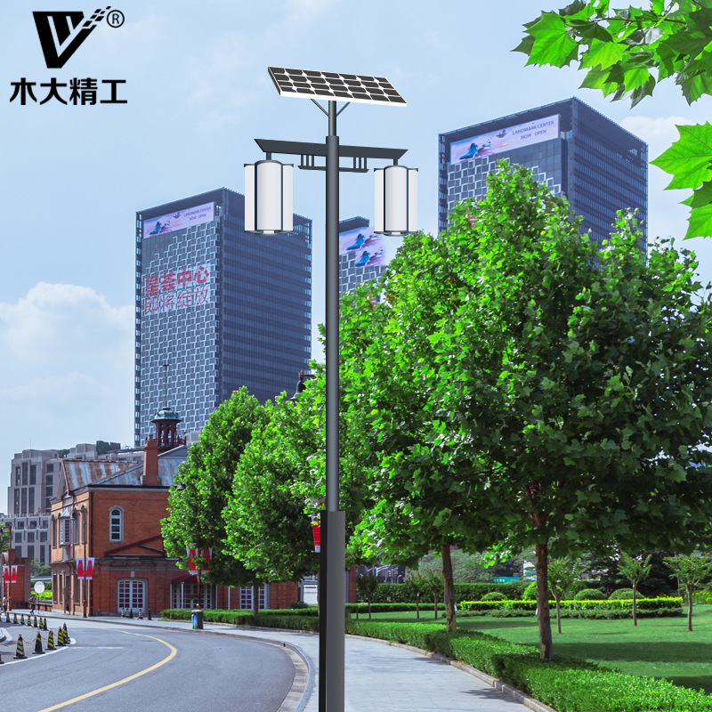 solar energy Courtyard outdoors LED street lamp waterproof Lawn Road 3 meters Villa High pole Landscape lamp Lampholder
