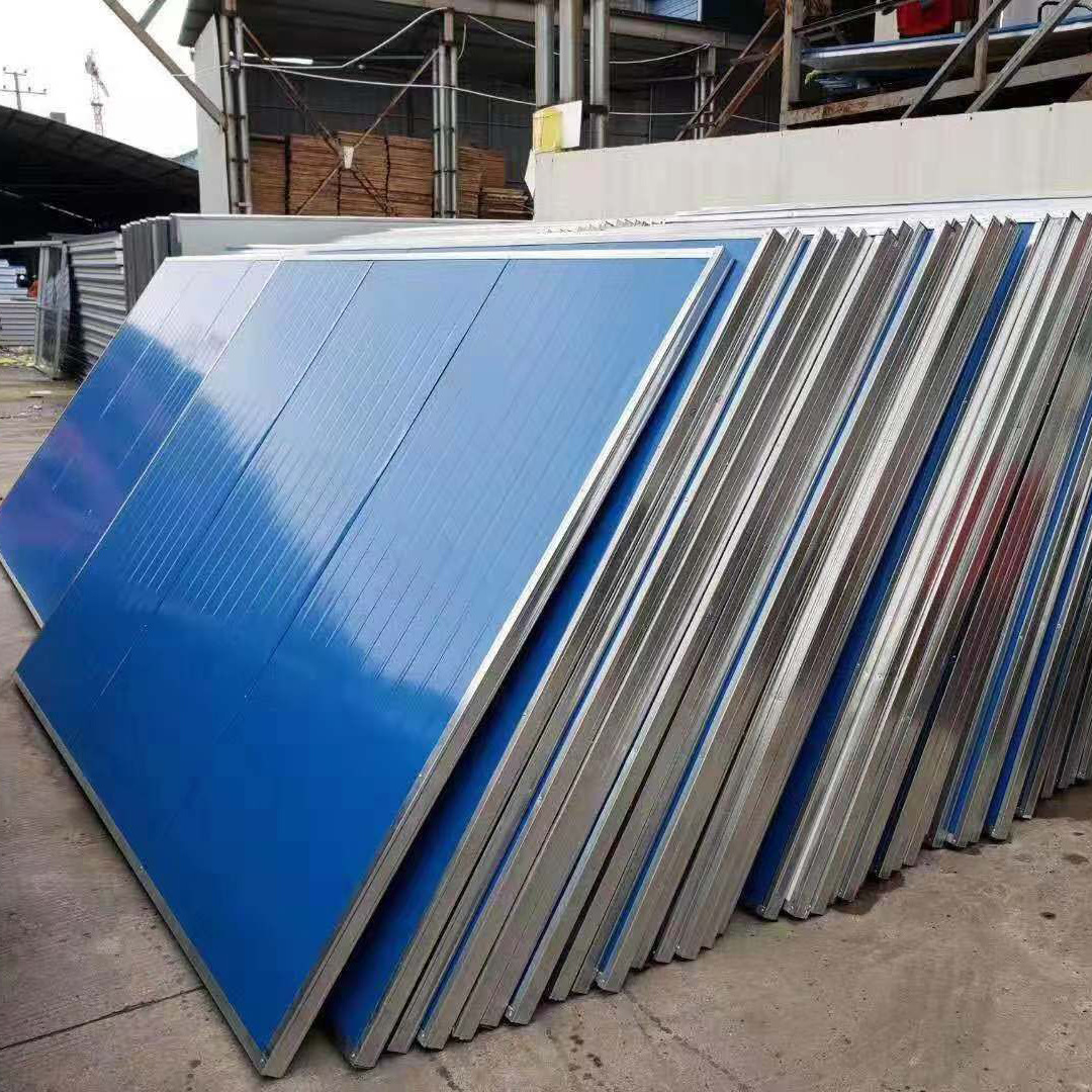 供应市政工程施工围挡围墙栏 道路工地围挡 彩钢泡沫夹芯板围挡