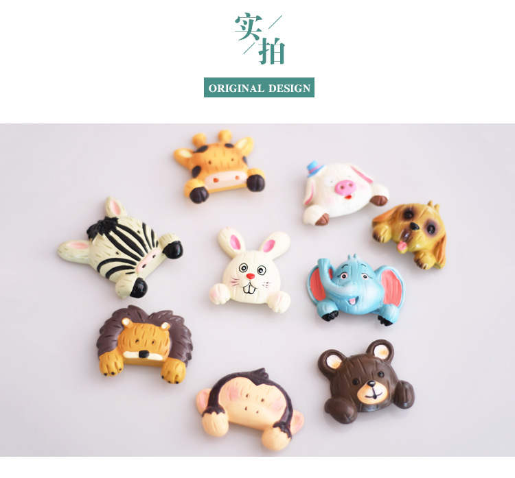 10-yuan wholesale of street stall goods, three-dimensional small animal switch stickers, cartoon creative wall stickers, bedroom wall socket decoration covers detail image 5