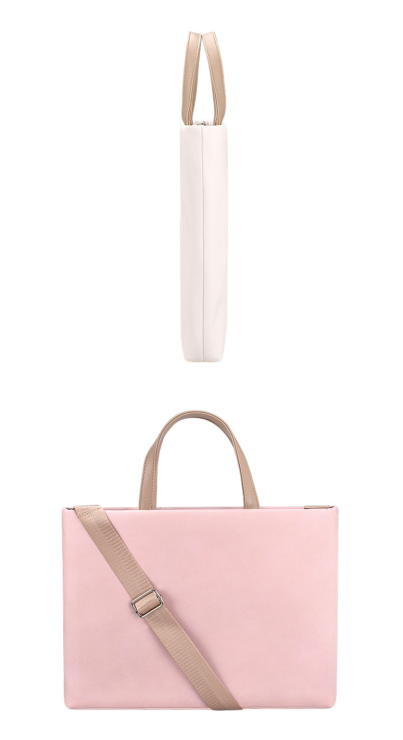 Wholesale portable laptop bags, single-shoulder bags, briefcases, 1345.6-inch fashionable laptops with logo printing available undefined