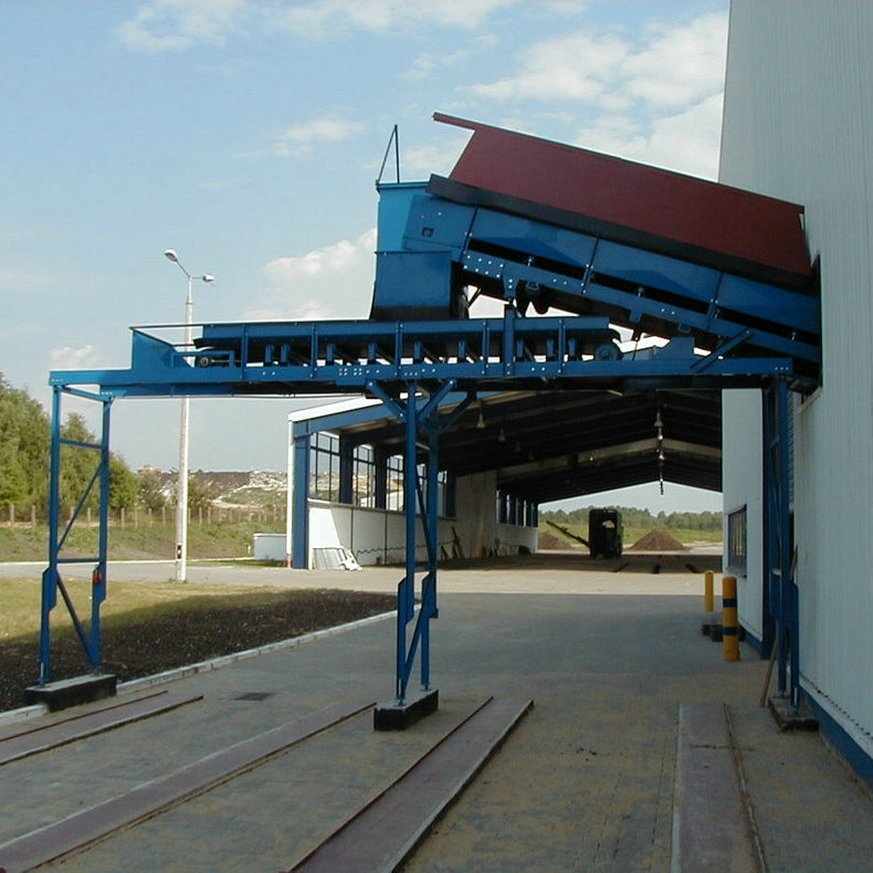 卸料站厂家专业定制旋转皮带机卸料站 高效卸料站 垃圾卸料站