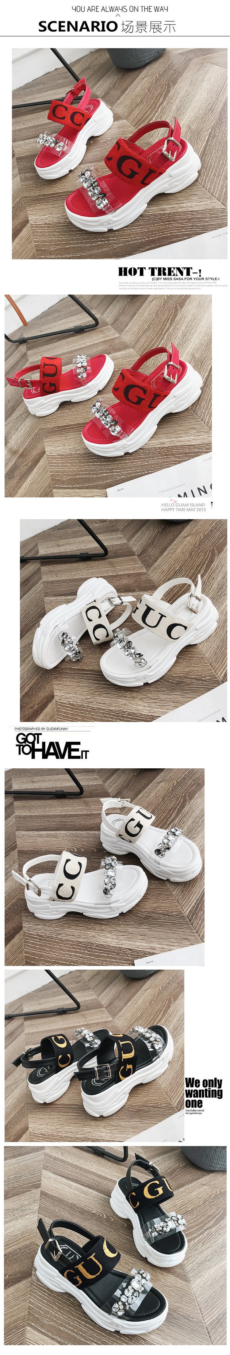 Chaussures été pour femme en Caoutchouc - Ref 3345553 Image 14