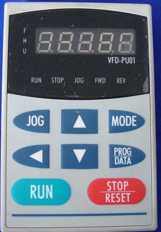 台达变频器操作面板VFD-PU01全新VFD-B系列VFD-F