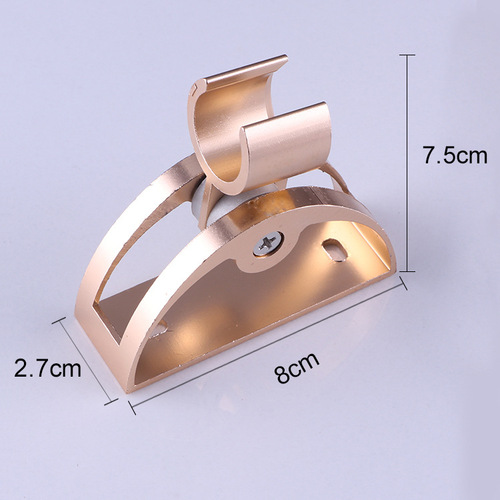 Factory direct sales punch-free space aluminum shower base, traceless bracket, adjustable shower head fixed base