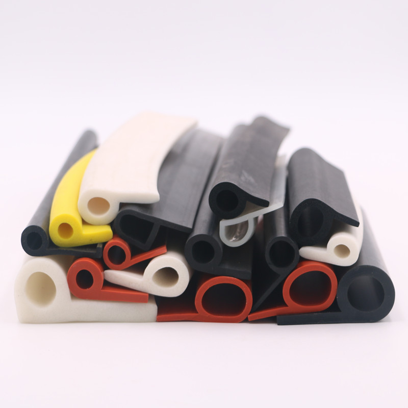 供应烤箱用P型密封条 耐高温硅胶密封条 海绵发泡9字橡胶条
