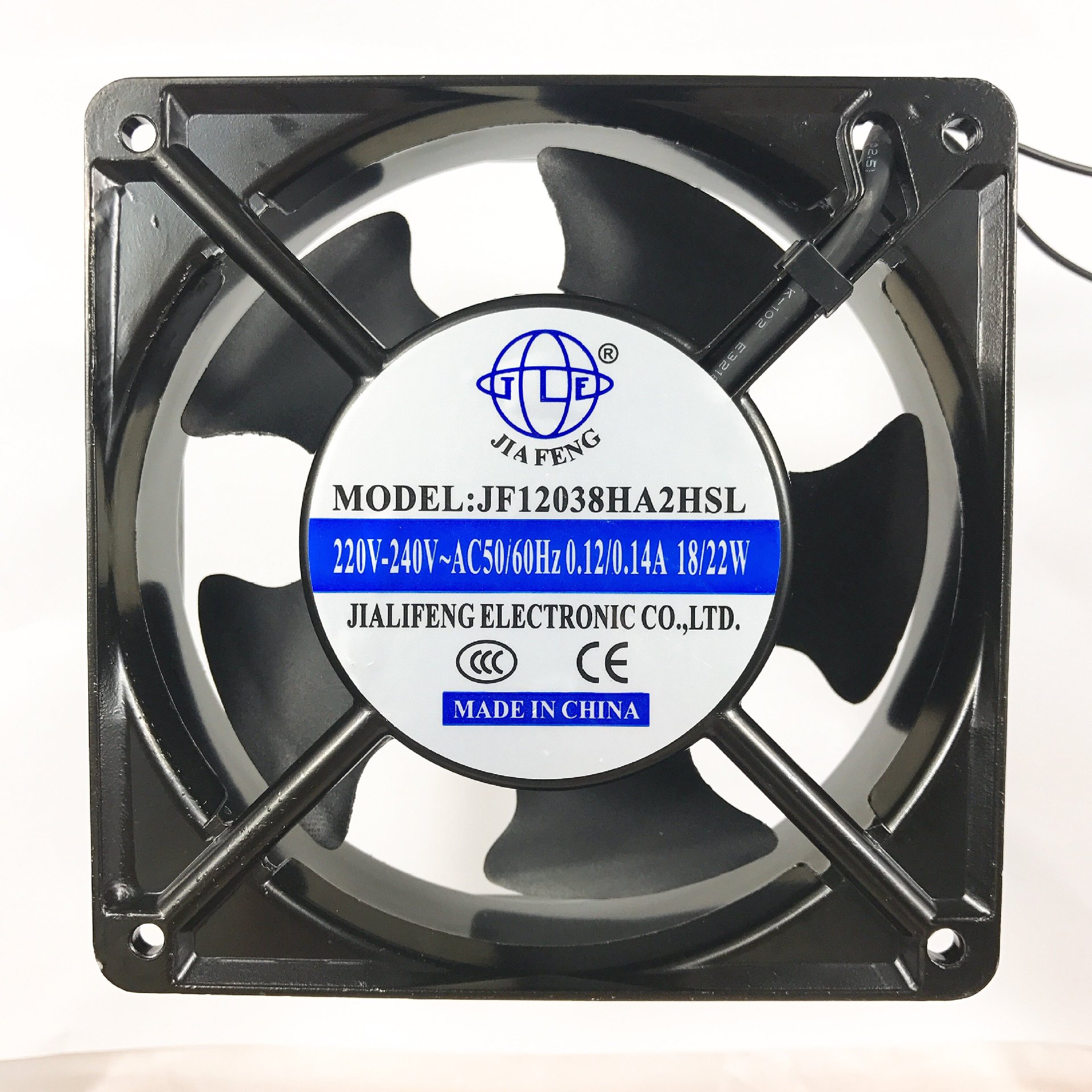 直销 12038含油 滚珠轴承 散热风扇 轴流交流风机 110V220V380V