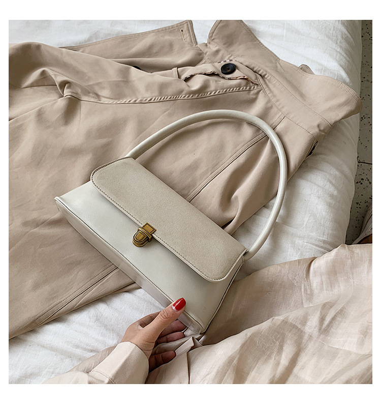 Großhandel grenzüberschreitende 2024 neue Nischendesign-Tasche Retro-Achseltasche Ins Damen-Umhängetasche Handtasche Damentasche_voghion.com