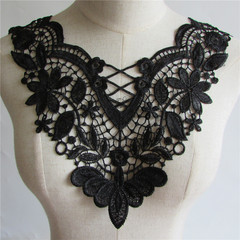 Lace clothing black mesh edge wholesale collar DIY decoration embroidery sewing computer embroidery accessories components