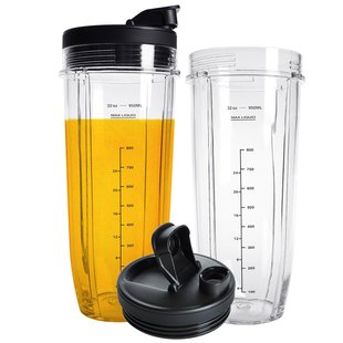For Ninja Nutri Ninja replaceable juicer accessories 32oz large cup large lid set