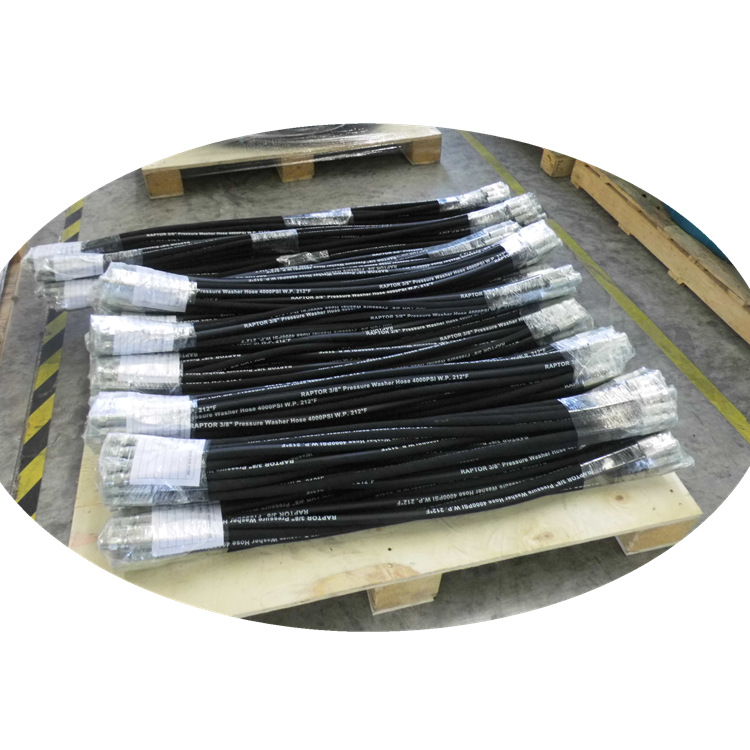 High pressure steel wire weave Tubing Hydraulic Hose Coal injection pipe Hebei Excellent road Rubber hose