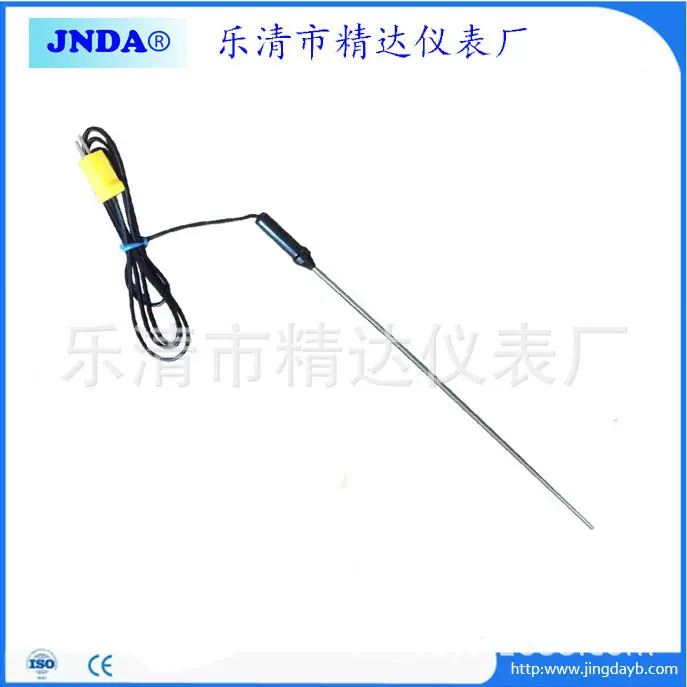 供应WRN-02B液体测温探头K型热电偶温度传感器手持温度计探头探棒
