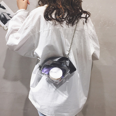 透明水桶包2019年新款果冻手提包跨境电商爆款女包厂家直销|ru