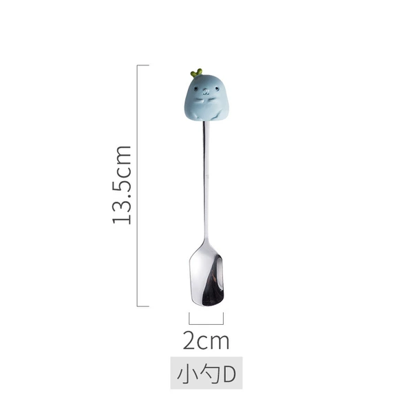 Little Monster Blue Spoon